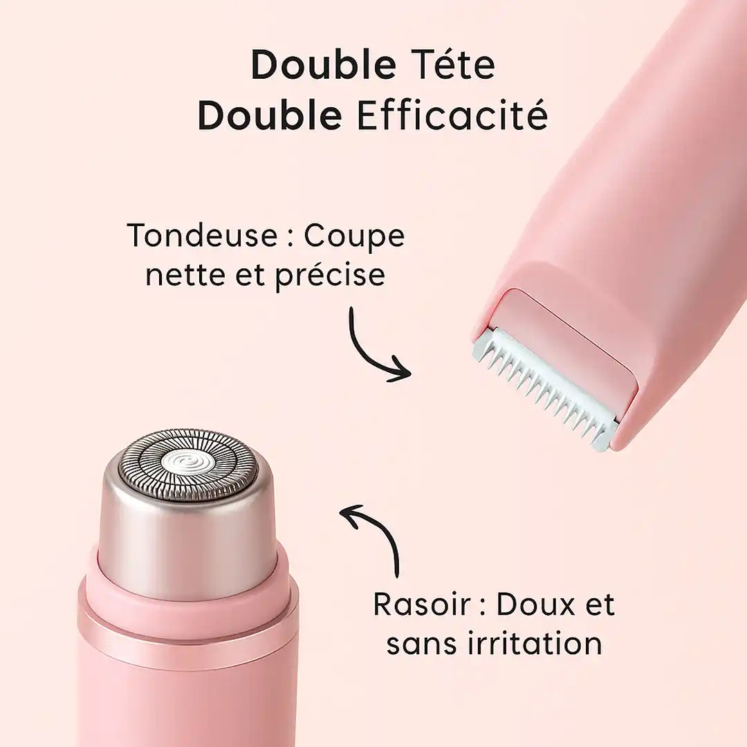 Sereina - Tondeuse/Rasoir Intime Boost Confiance 2-en-1